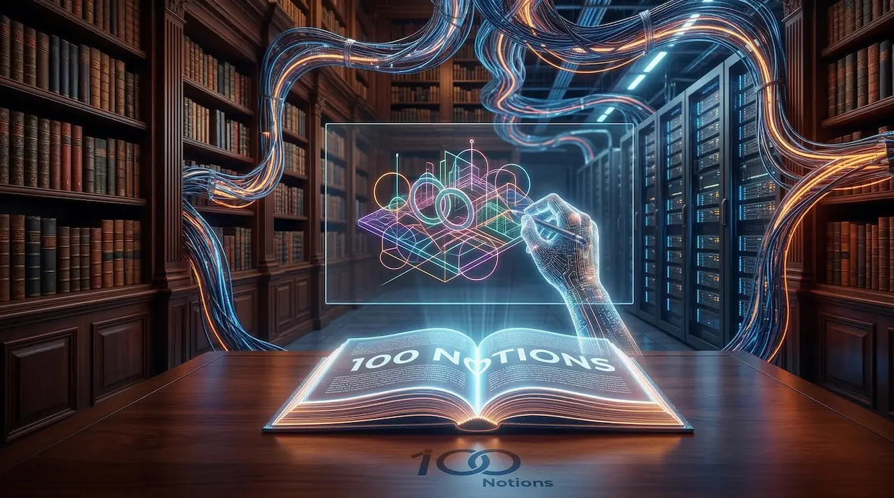 Exemple de notion d'art numérique : 100 notions pour la création IA